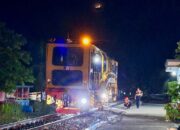 Jalur Jadi Prioritas: KAI Divre II Sumbar Lakukan Perawatan Geometrik