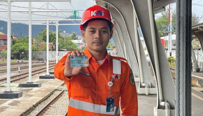 KAI Sumbar Perkuat Keselamatan melalui Sertifikasi Petugas Operasional