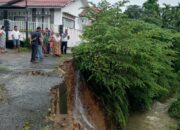 Terjadi Longsor Ancam Tiga Rumah di Koto Lalang