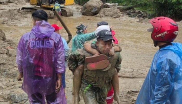 Bencana Sumbar, Prajurit Kodam XX/TIB Gugur, Dua Lainnya Masih Dicari