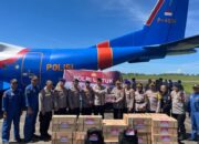 Polda Terima Bantuan Logistik dari Mabes Polri untuk Bencana Sumbar