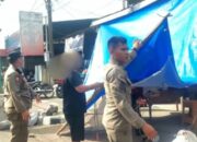 Langgar Perda Trantibum PKL di Alang Laweh Ditertibkan Satpol PP