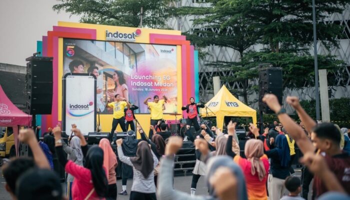 Indosat Hadirkan ‘AIvolusi5G’ Mencakup Lebih 340 site Kota Medan