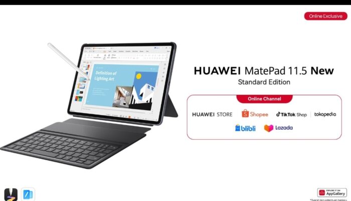 Resmi hadir di Indonesia, HUAWEI MatePad 11.5 New Standard Edition