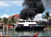 Tiga Speedboat Parkir Terbakar di Batang Arau Padang