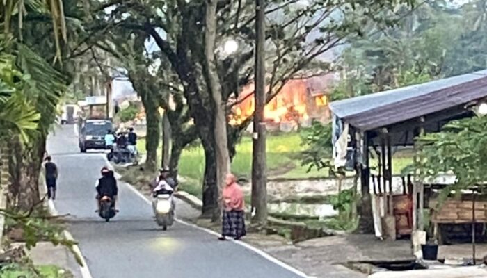 Kebakaran Rumah di Lubuk Kilangan Padang, Satu Warga Luka Bakar