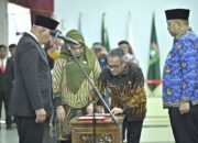 Gubernur Lantik Andree Harmadi Algamar sebagai Kepala Biro Umum