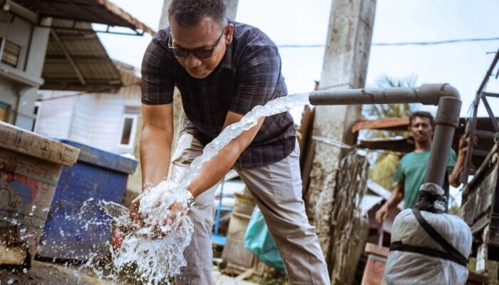 Indosat dan Tokopedia, Hadirkan Akses Air Bersih di Aceh Wilayah Bencana