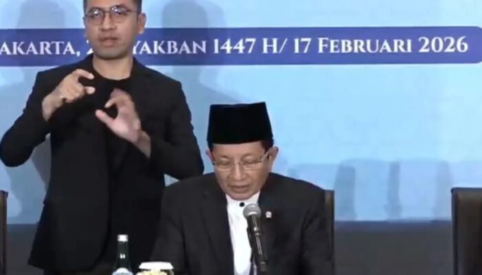 Pemerintah Tetapkan 1 Ramadan 1447 H Kamis, 19 Februari 2026