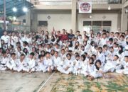 Seratusan Atlet Lemkari Kabupaten Agam Tuntaskan Ujian Sabuk