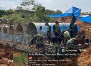 Pemko Padang dan TNI Sinergi Bangun Tiga Jembatan Bencana