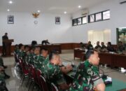 Audit Kinerja Itjenad 2026 Dimulai di Kodam IBB, Pangdam Hadiri Taklimat Awal