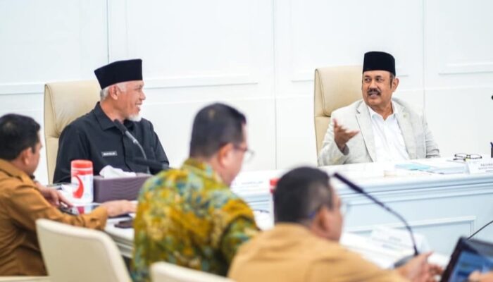 Percepatan Rehab Rekon, Sumbar Siap Jadi Model Nasional Penanganan Bencana 