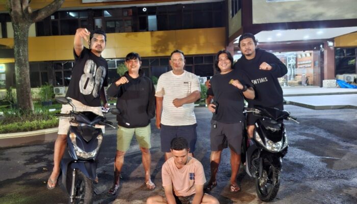 Tim Klewang Tangkap Pelaku Curanmor di Kuranji, Satu Masih Buron