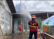 Masjid Raya Ahlussunah dan Dua Gedung TPQ di Kuranji Padang Terbakar