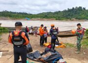 Satu Orang Hilang, Perahu Hantam Tebing dan Karam di Sungai Batang Hari