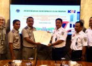 Aset Negara, KAI Sumbar Terima e-Sertipikat dari BPN Kabupaten Sijunjung