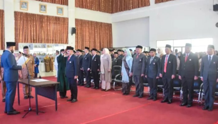 Wako Fadly Amran Lantik Sekda Dan 11 Pejabat Tinggi Pratama 