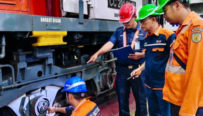 Rawat Berkala KAI Pastikan Keandalan Sarana Perkeretaapian