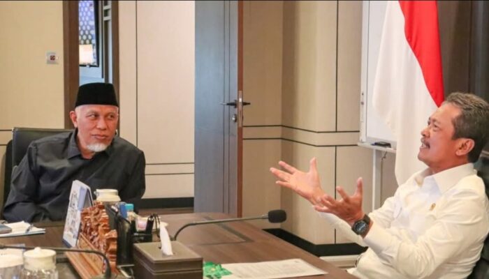 Temui Mentri KKP, Mahyeldi Harap Ekonomi Biru untuk Tingkatkan Kesejahteraan Nelayan