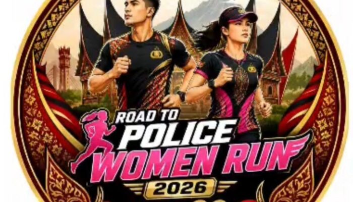 Polresta Padang Gelar Bhayangkara Road To Police Women Run 2026