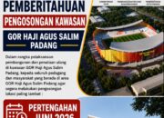 Sengkarut Pembangunan GOR Agus Salim Panggung Politik Ratusan Miliar yang Menggusur Pedagang Kecil