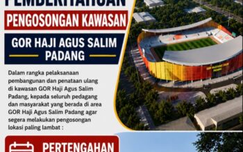 Sengkarut Pembangunan GOR Agus Salim Panggung Politik Ratusan Miliar yang Menggusur Pedagang Kecil