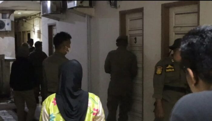Satpol PP Padang Amankan 13 Orang Saat Razia Kos-Kosan, Dua Kosan Langgar Perda