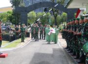 Masa Jabatan Baru Danrem 032/Wbr Kunjungi Satuan Jajaran