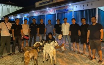 Dua Pria Dibekuk Polisi Saat Mau Jual Kambing Hasil Curian