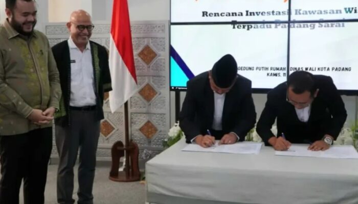 Fadly Amran Apresiasi Penandatanganan MoU Investasi Kawasan Wisata Terpadu Padang Sarai