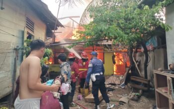 Kebakaran Hebat di Kampung Jao Padang, 34 Rumah dan Gudang Sparepart Nyaris