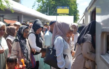 Hari Asyura, KA Pariaman Ekspres Ramai Layani 6.082 Pelanggan