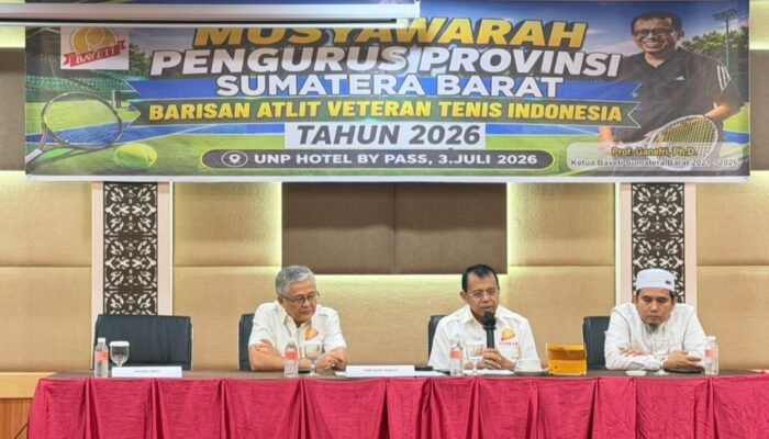 Ganefri Terpilih Secara Aklamasi sebagai Ketua Umum BAVETI Sumbar 2026–2031