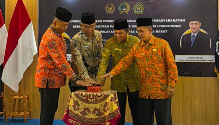 Kanwil Ditjenpas Sumbar Luncurkan Program Pesantren di Lapas dan Rutan