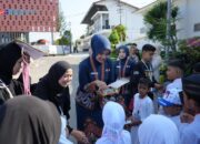 KAI Sumbar dan Yayasan Abulyatama Berbagi Kebahagiaan Bersama Ratusan Anak Yatim