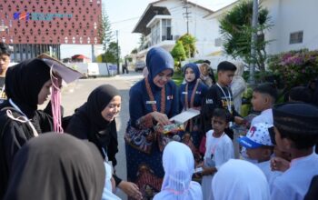 KAI Sumbar dan Yayasan Abulyatama Berbagi Kebahagiaan Bersama Ratusan Anak Yatim