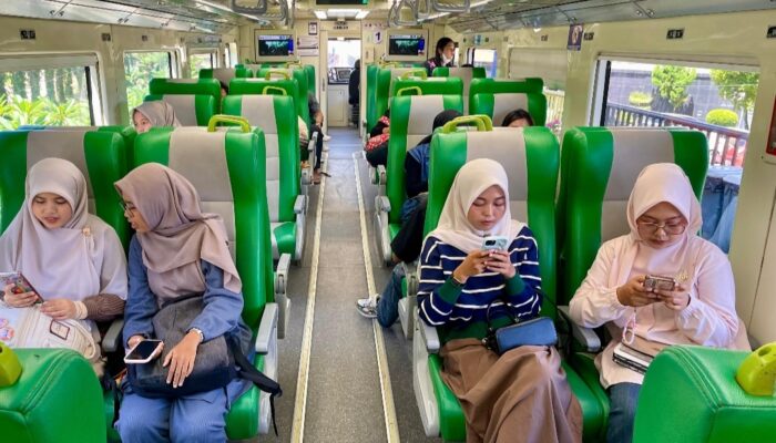 Selama Liburan, KAI Sumbar Layani Hampir 150 Ribu Penumpang