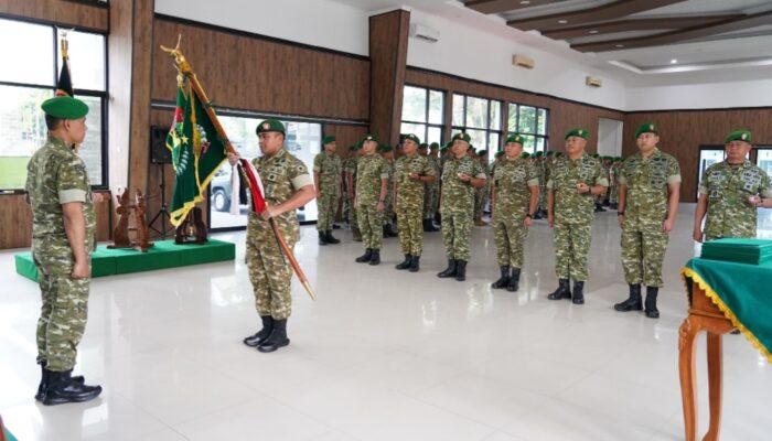 Regenerasi, Danrem 032/WBR Pimpin Sertijab Dandim dan Danyon