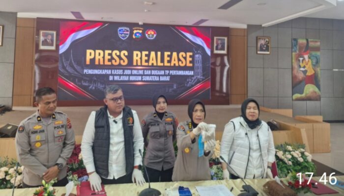 Polda Sumbar Siap Perang Melawan PETI, Penampung Juga Jadi Target