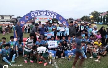 Taruna Luki Juara Turnamen Kemerdekaan PSTS Tabing Piala Wali Kota Padang U-14