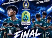 PSTS Tabing Juara Piala Soeratin Sumbar U-13 2026, Tumbangkan Tiku Putra FC Agam 6-1