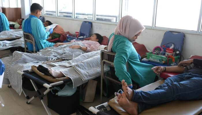 Jelang HUT ke-81 KAI, Sumbar Gelar Aksi Donor di Stasiun Padang