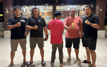 Pria Maling Handphone Masuk Rumah Ditangkap Tim Klewang
