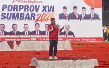 Porprov XVI Sumbar 2026 Berakhir, Padang Juara Umum dan Payakumbuh Rebut Emas Sepak Bola