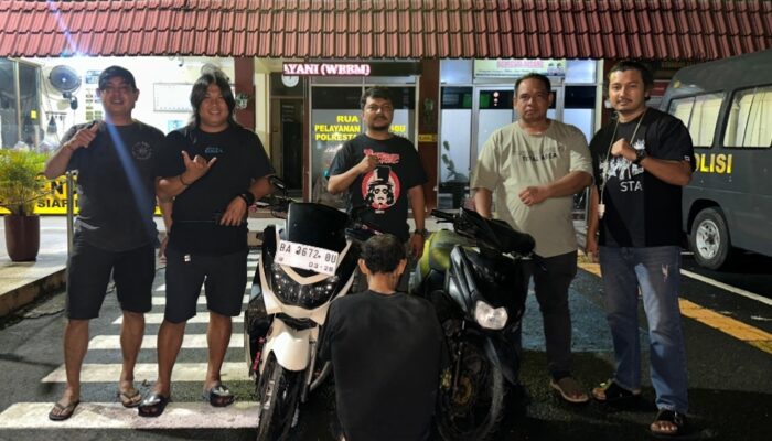 Residivis Pencurian Motor Ditangkap Tim Klewang di Pasar Raya Padang