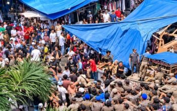 Penertiban Lapak di Pasar Raya Padang Ricuh, Pedagang Tolak Pembongkaran