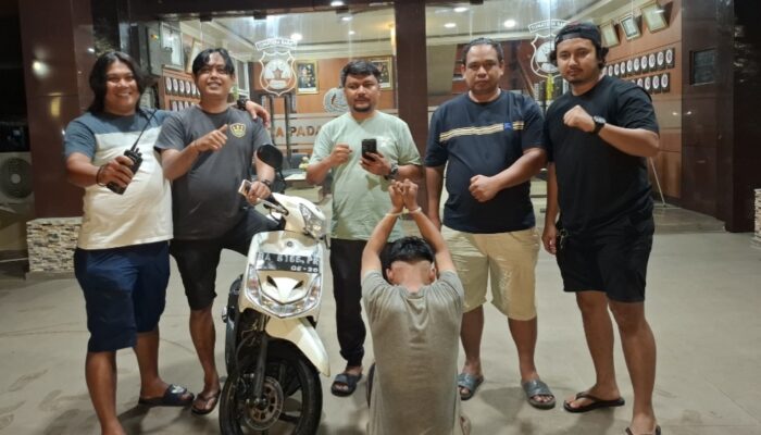 Pelaku Curanmor Kawasan Kuranji Ditangkap Polisi
